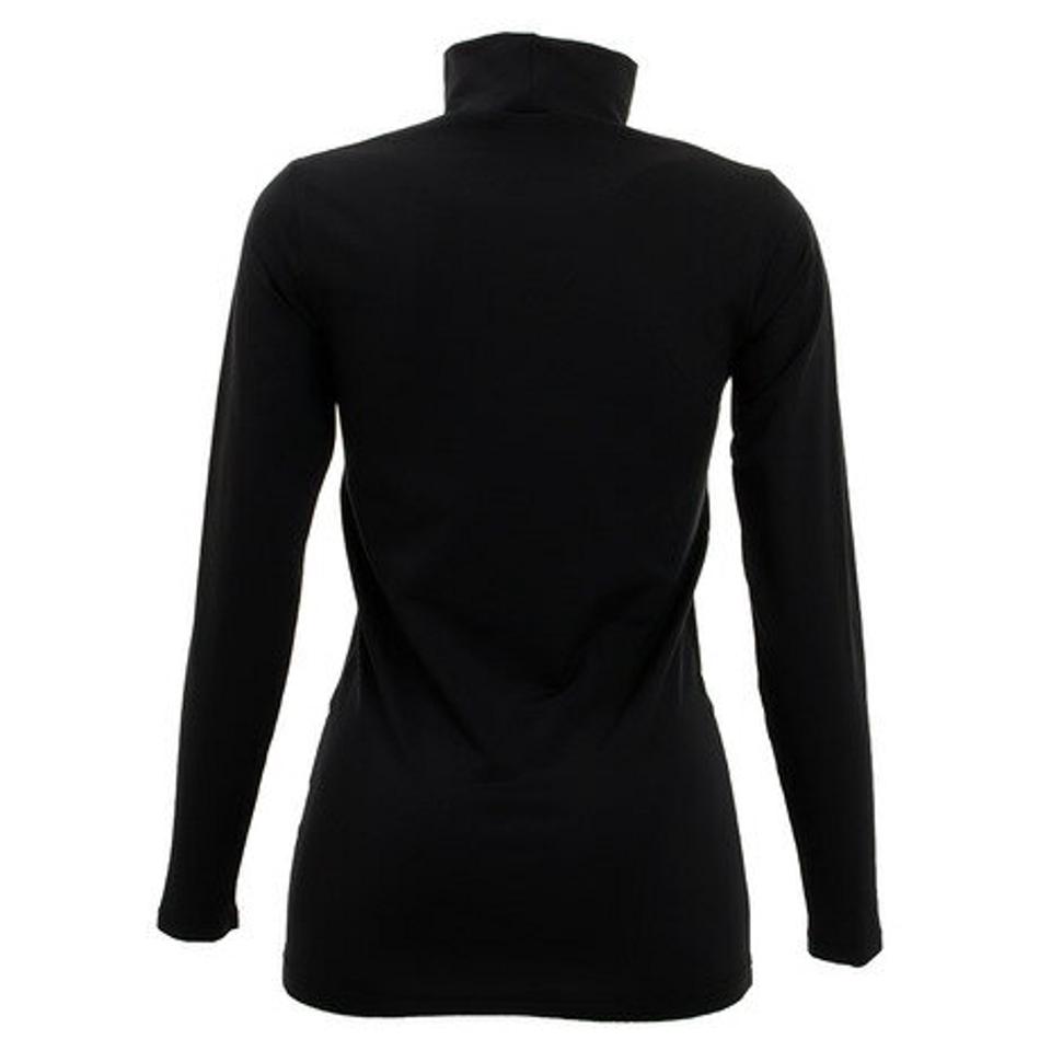 ウィッテム（HUITIEME）（レディース）Brushed ハイネックシャツ HU19F02ES733216BLK 【テニスウェア レディース 】