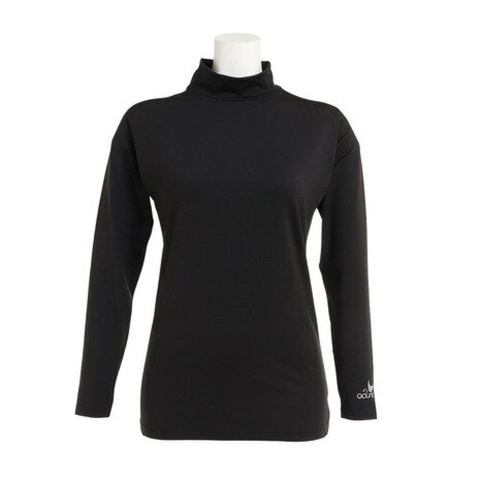 クランク（CLUNK）（レディース）ハイネック長袖アンダーシャツ CL5MUU03 BLK