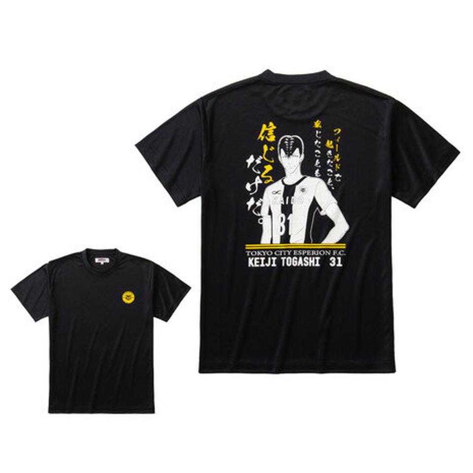 アオアシ(aoashi)(メンズ、レディース)アオアシ グッズ サッカーウェア Tシャツ 冨樫 慶司 AS-106 速乾