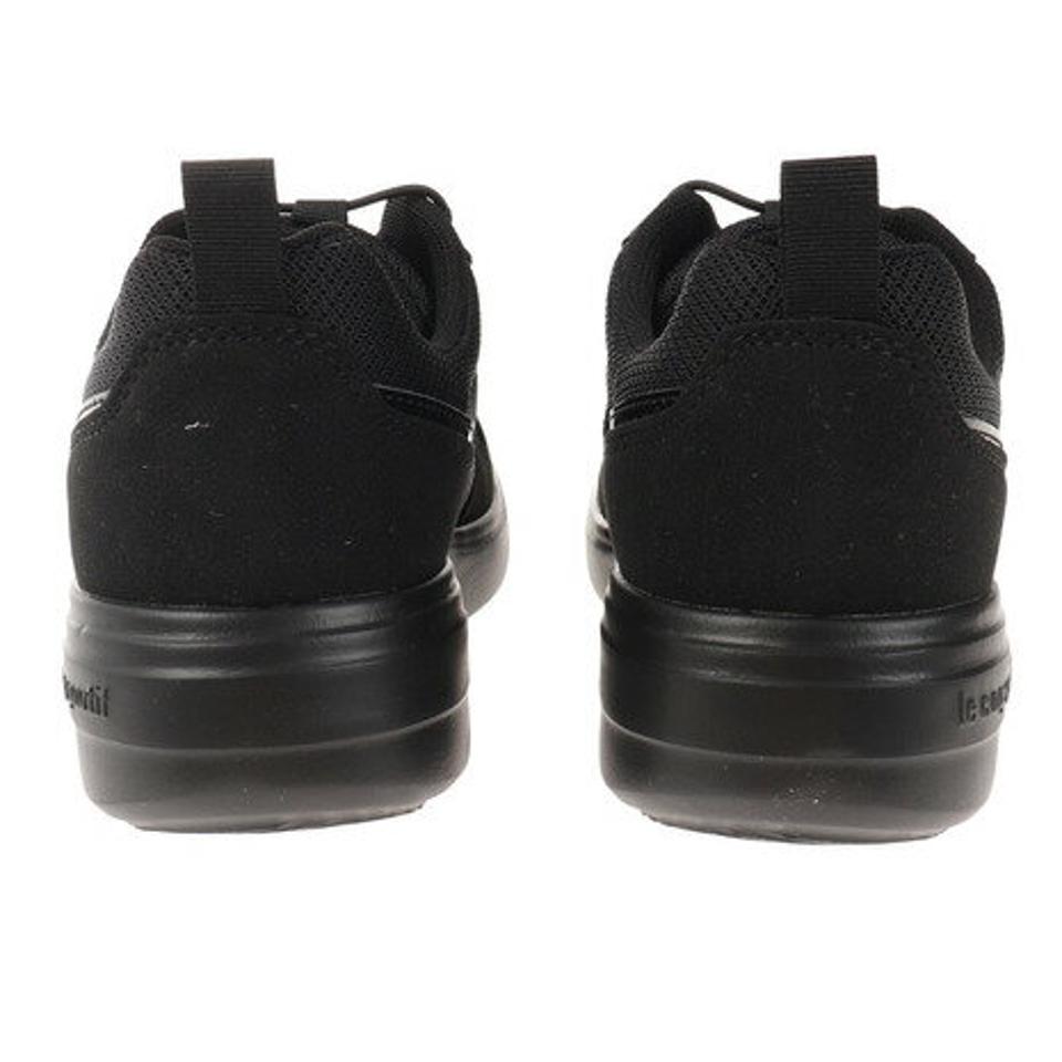 ルコック スポルティフ（le coq sportif）（レディース）スニーカー ラ ローヌ ブラック QL3VJC05BK スポーツ シューズ 3E相当 消臭 軽量 厚底 日常履き 軽快
