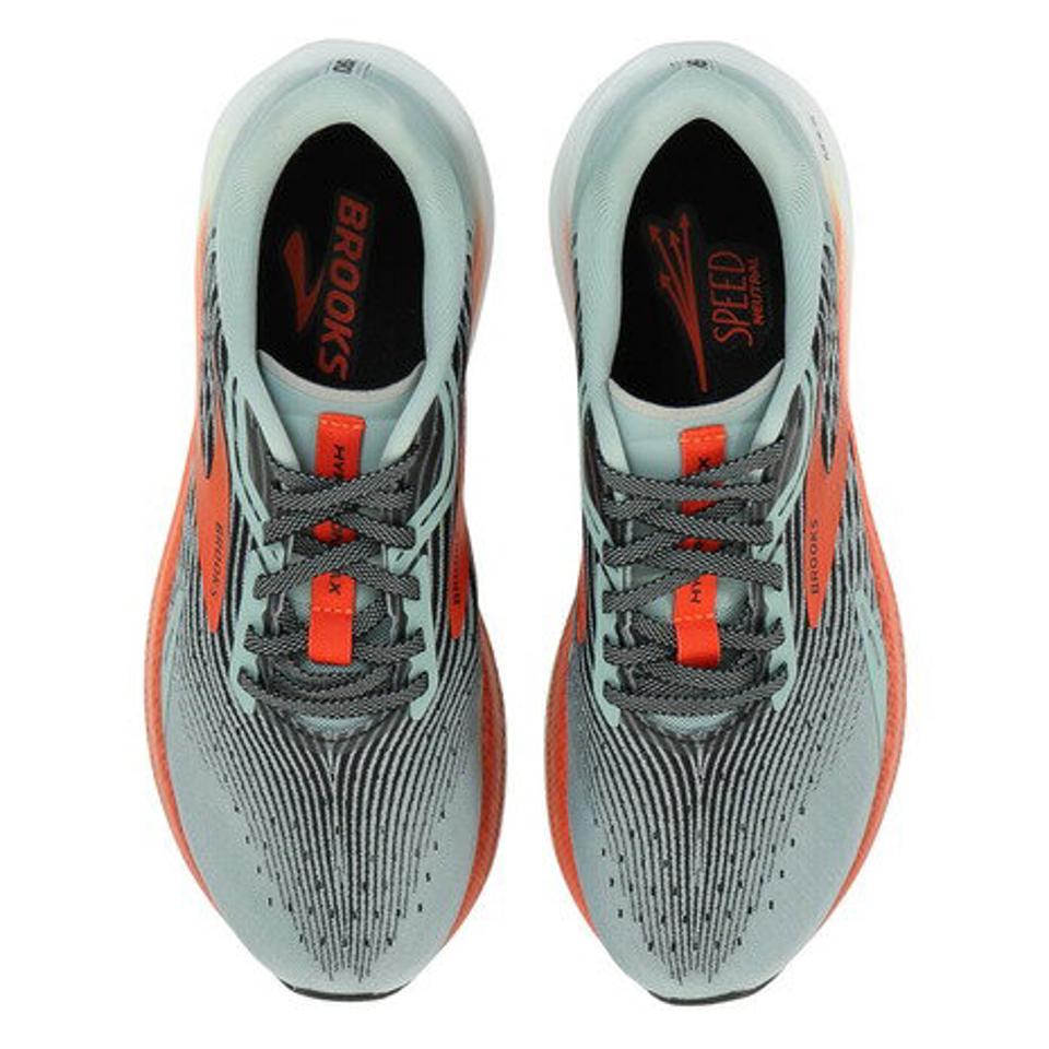 ブルックス（BROOKS）（メンズ）ランニングシューズ ハイペリオンマックス ミント オレンジ BRM3903 LBK スニーカー レース ジョキング 軽量 厚底 部活