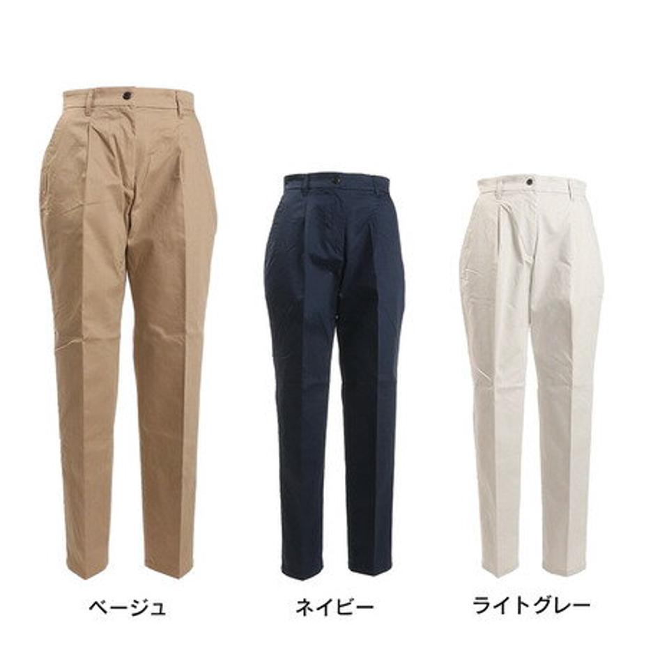 エピキュール(epicure)(レディース)ゴルフウェア ストレッチ 1タックテーパードパンツ 155-75710