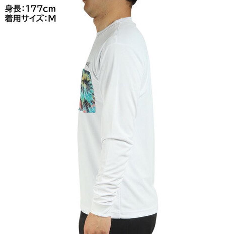 【10%OFFクーポン 3/23まで】スポルディング（SPALDING）（メンズ）バスケットボールウェア ロンT ロングスリーブTシャツ スパイラルダイ ポケット SMT22105WH