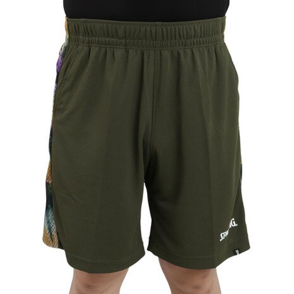 スポルディング(SPALDING)(メンズ)バスパン バスケットボールウェア プラクティスパンツ スパイラルダイ サイド SMP22107OK