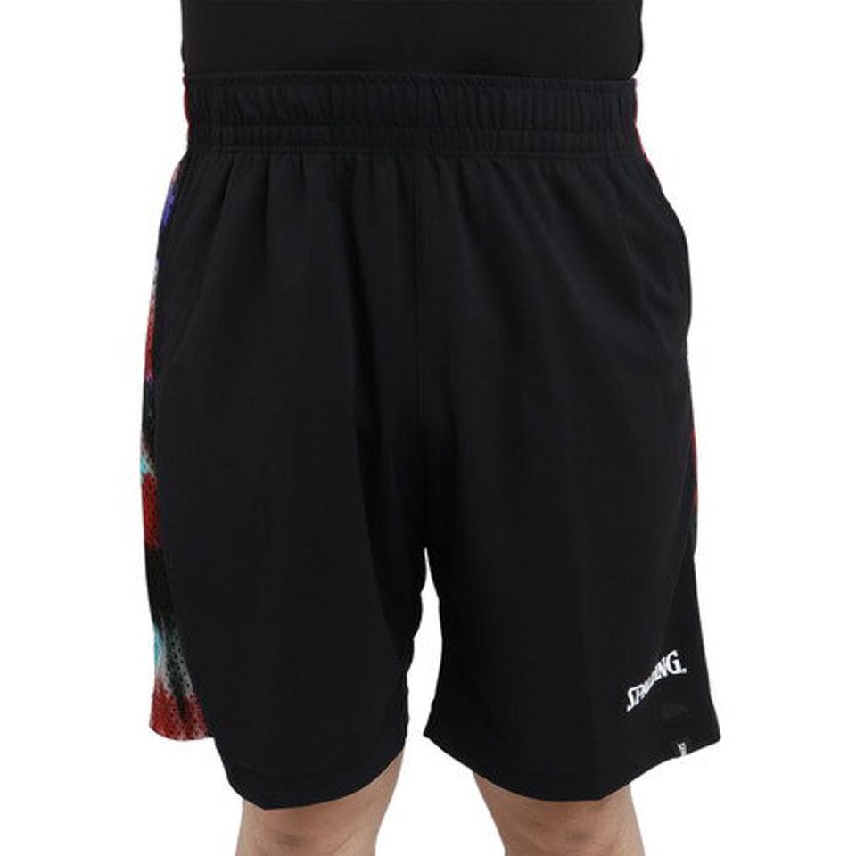 スポルディング(SPALDING)(メンズ)バスパン バスケットボールウェア プラクティスパンツ スパイラルダイ サイド SMP22107