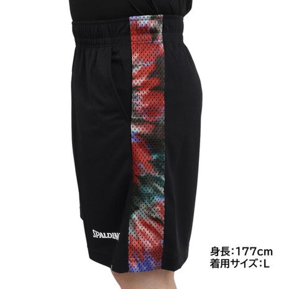 スポルディング(SPALDING)(メンズ)バスパン バスケットボールウェア プラクティスパンツ スパイラルダイ サイド SMP22107