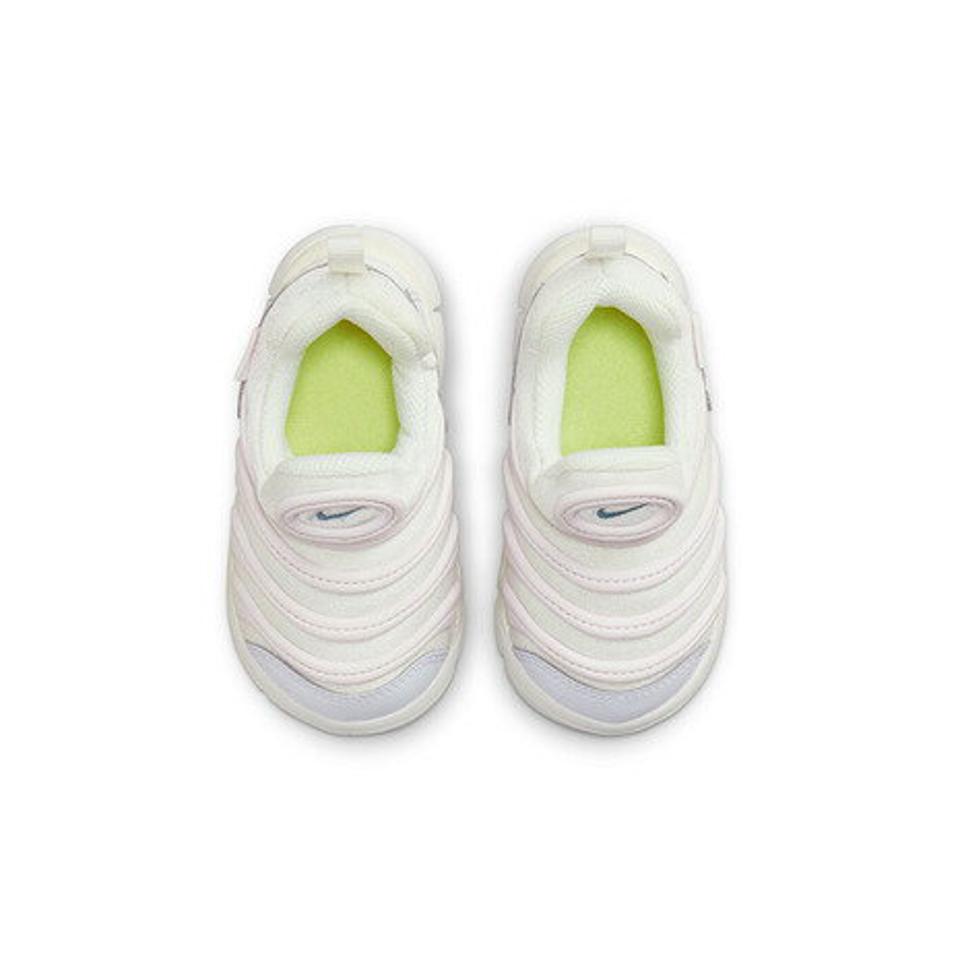 ナイキ（NIKE）（キッズ）ジュニアスニーカー スポーツシューズ ダイナモ フリー TD ホワイト 343938-101 スリップオン 子供 靴 運動 ファーストシューズ
