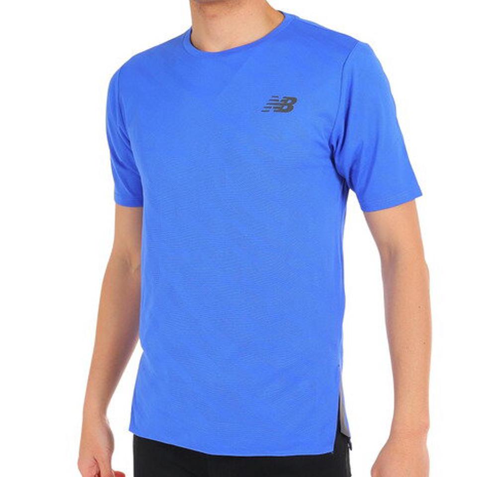 ニューバランス(new balance)(メンズ)半袖Tシャツ メンズ Q Speed ジャカード MT23281MIB