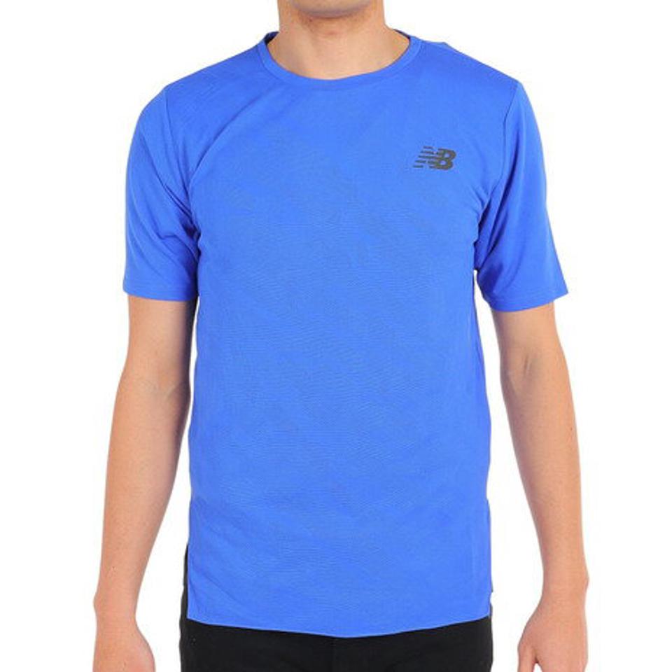 ニューバランス(new balance)(メンズ)半袖Tシャツ メンズ Q Speed ジャカード MT23281MIB