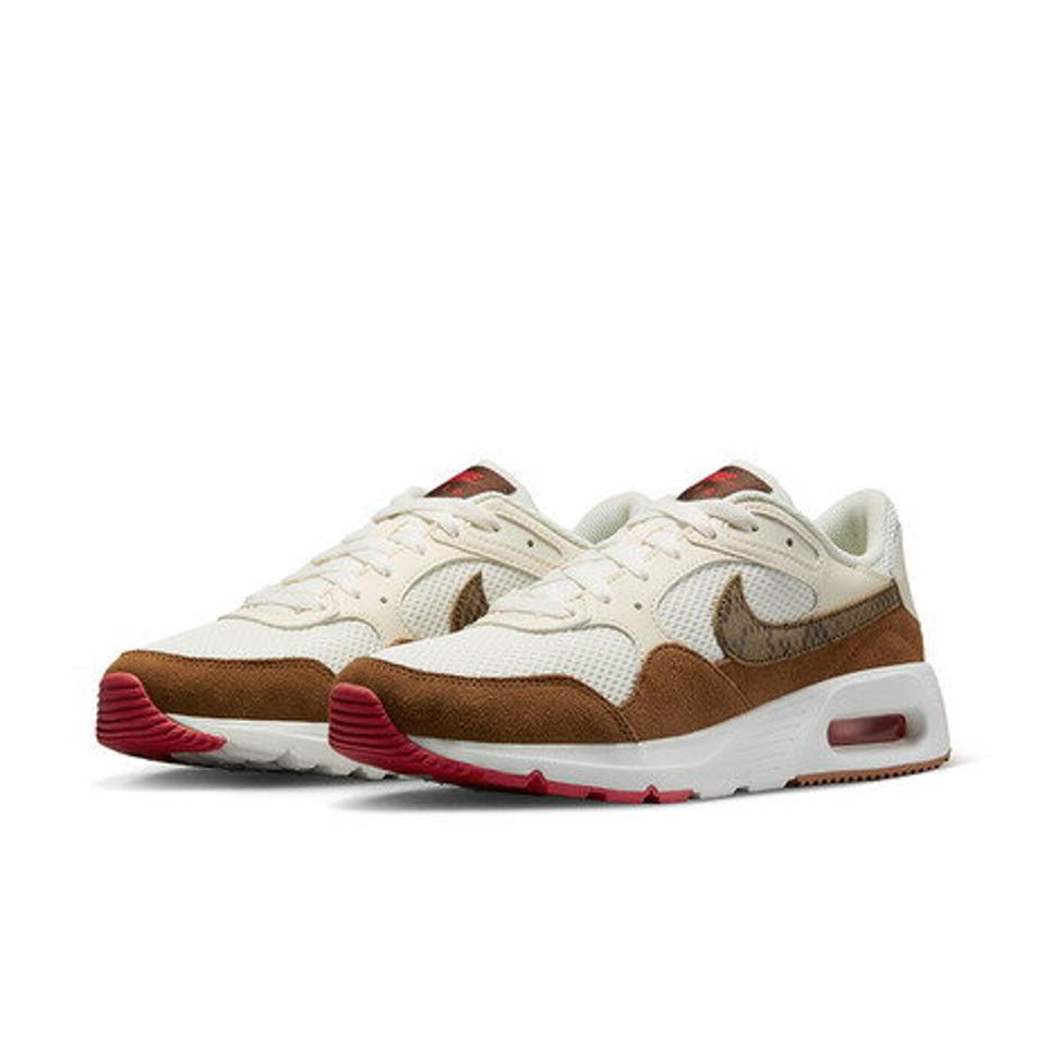 ナイキ（NIKE）（レディース）スニーカー エアマックス SC SE ホワイト ブラウン DX9501-100 スポーツ カジュアル タウン シューズ デイリーユース 通勤 通学