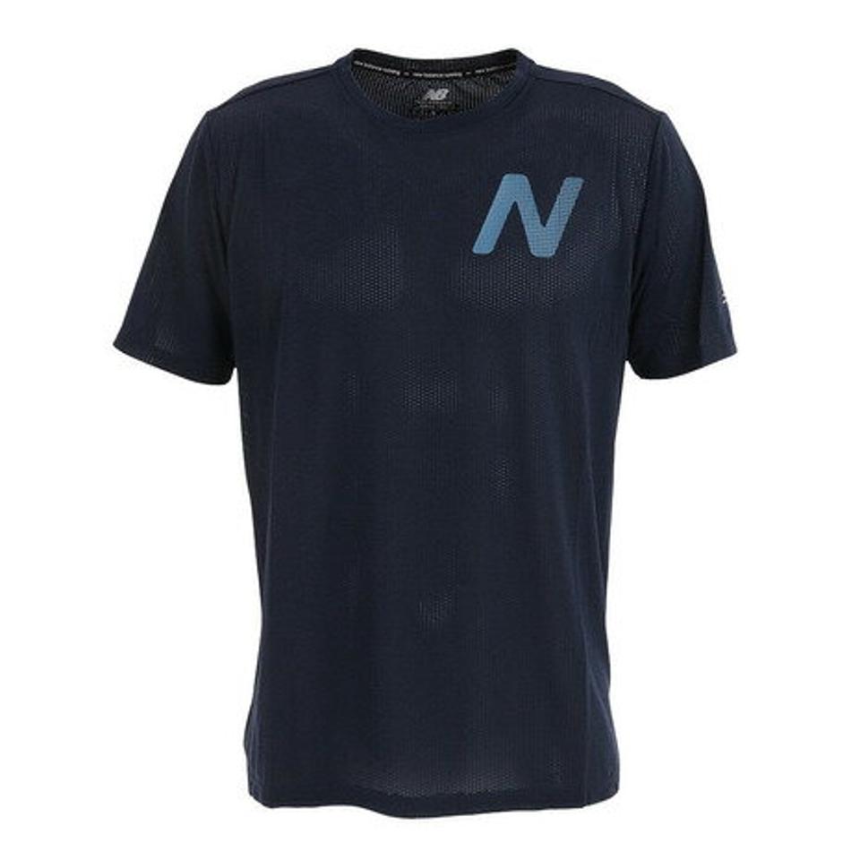 ニューバランス（new balance）（メンズ）Impact グラフィックショートスリーブTシャツ MT21277