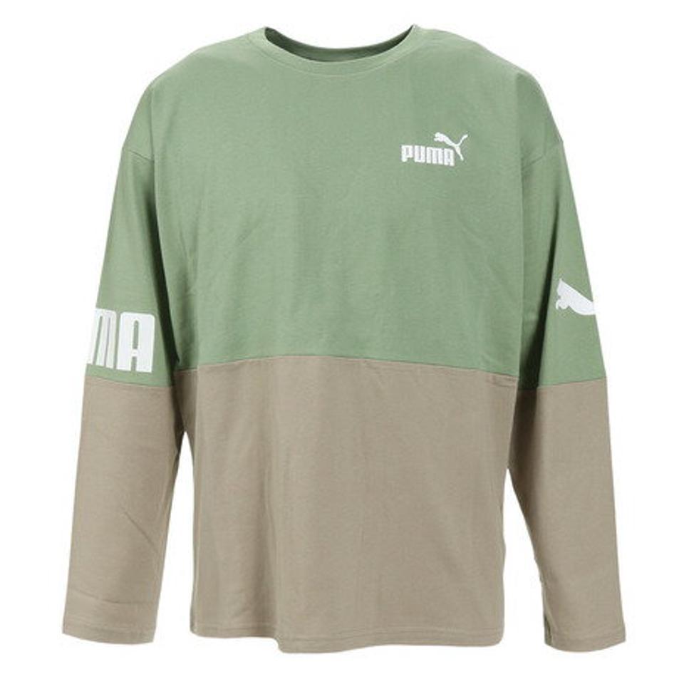 【6/5 24h限定 エントリー＆対象4店舗買い回りで最大P10倍！】プーマ（PUMA）（メンズ）長袖Tシャツ メンズ POWER 674925 26 WKK