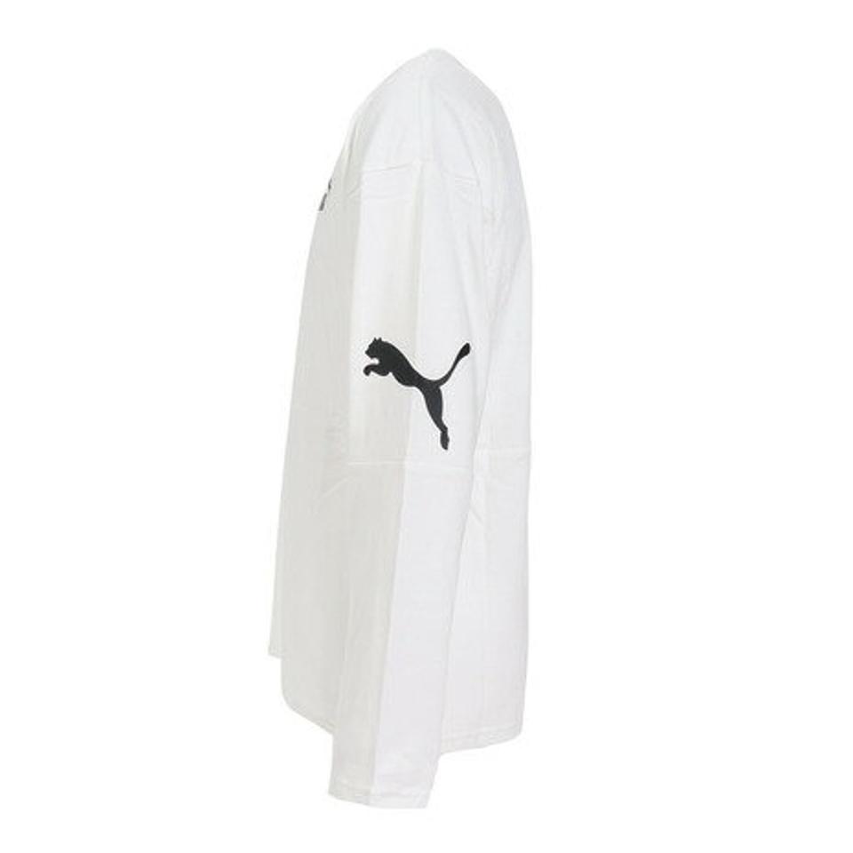 【6/5 24h限定 エントリー&対象4店舗買い回りで最大P10倍!】プーマ(PUMA)(メンズ)長袖Tシャツ メンズ POWER 674925 02 WHT