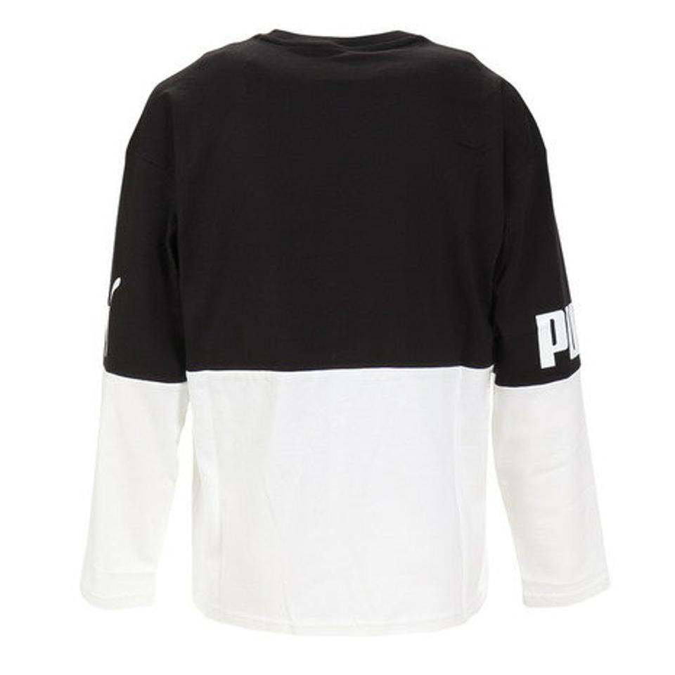 【6/5 24h限定 エントリー＆対象4店舗買い回りで最大P10倍！】プーマ（PUMA）（メンズ）長袖Tシャツ メンズ POWER 674925 01 BLK