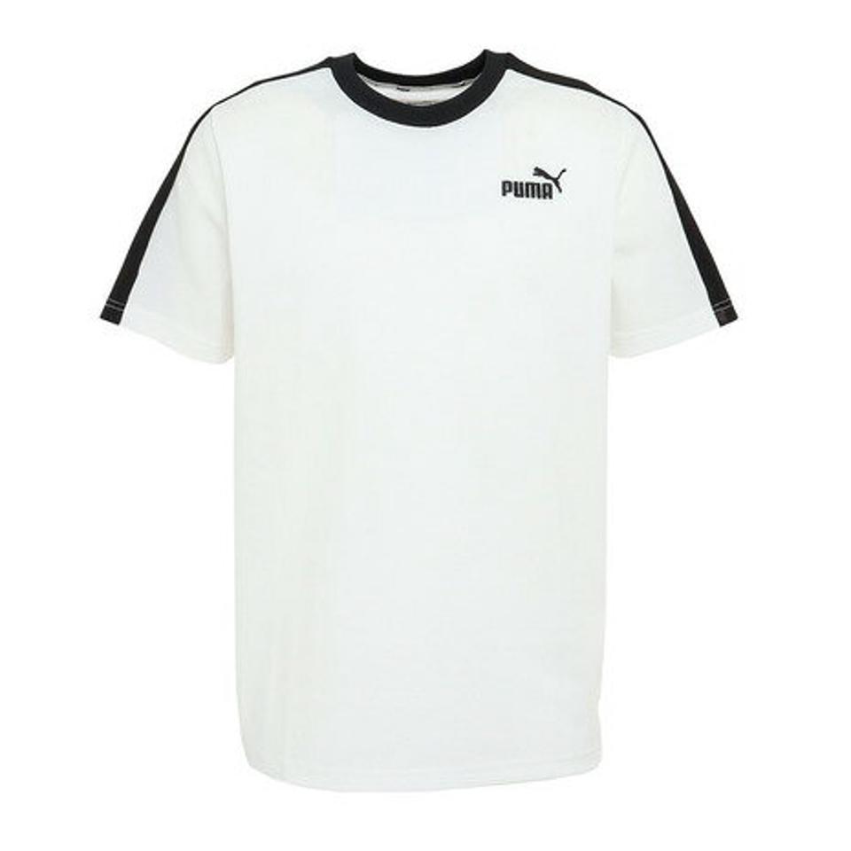 プーマ（PUMA）（メンズ）半袖Tシャツ メンズ CORE HERITAGE 674920 02 WHT