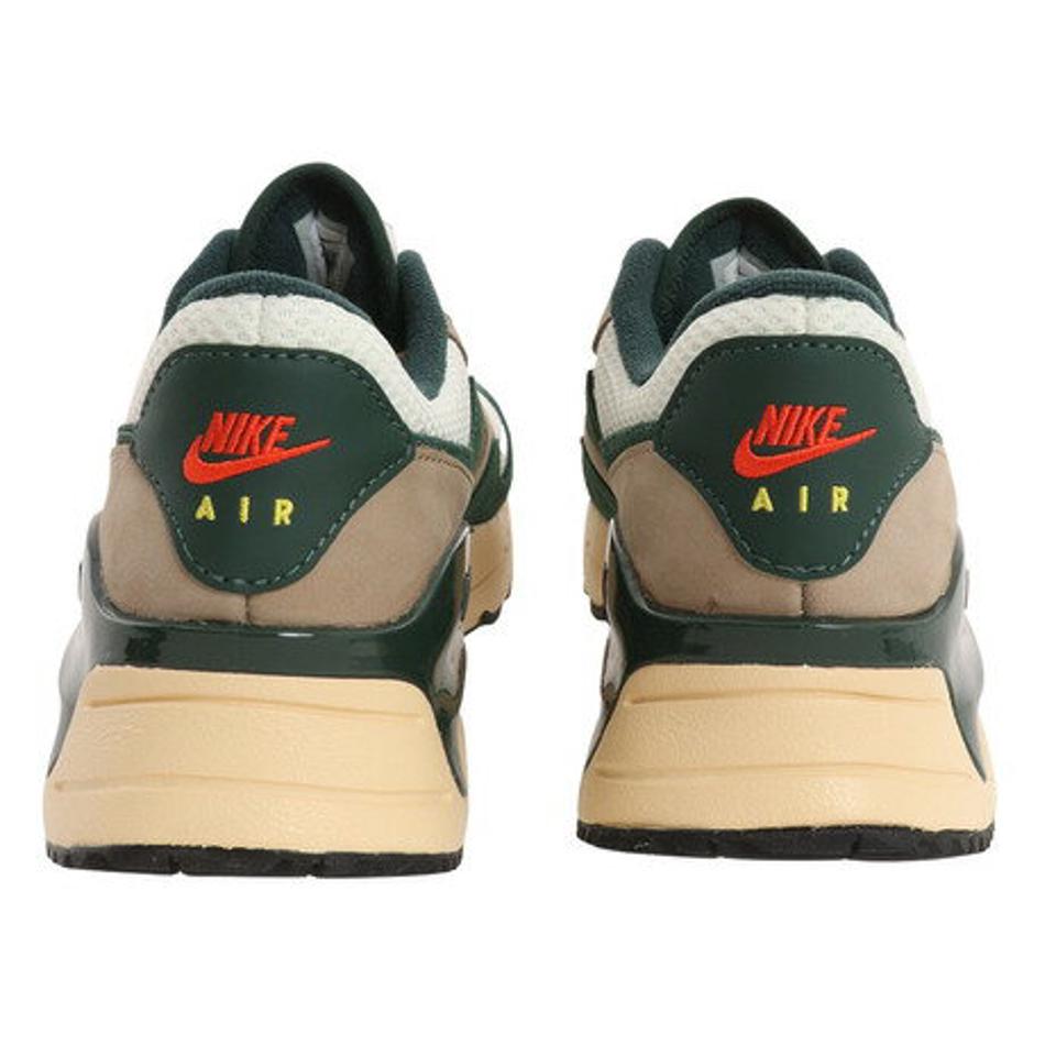 ナイキ（NIKE）（メンズ）スニーカー スポーツシューズ エア マックス システム ホワイト グリーン FD0316-133 タウン 街履き 普段履き 学生 登校 通勤