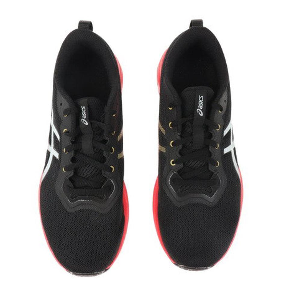 アシックス（ASICS）（メンズ）ランニングシューズ バーサブラスト 2 ワイド ブラック レッド 1011B462.017 スニーカー マラソン トレーニング ジム 軽量