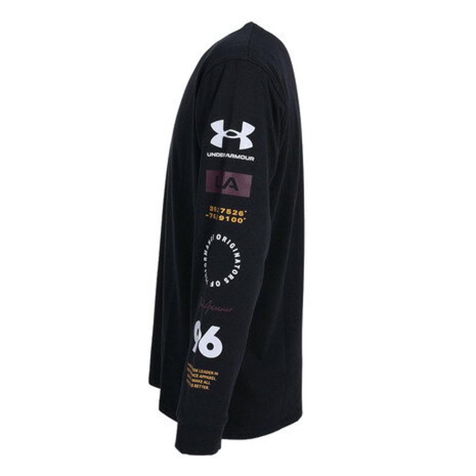 アンダーアーマー（UNDER ARMOUR）（メンズ）長袖Tシャツ メンズ ヘビーウエイト コットン 1378368 001