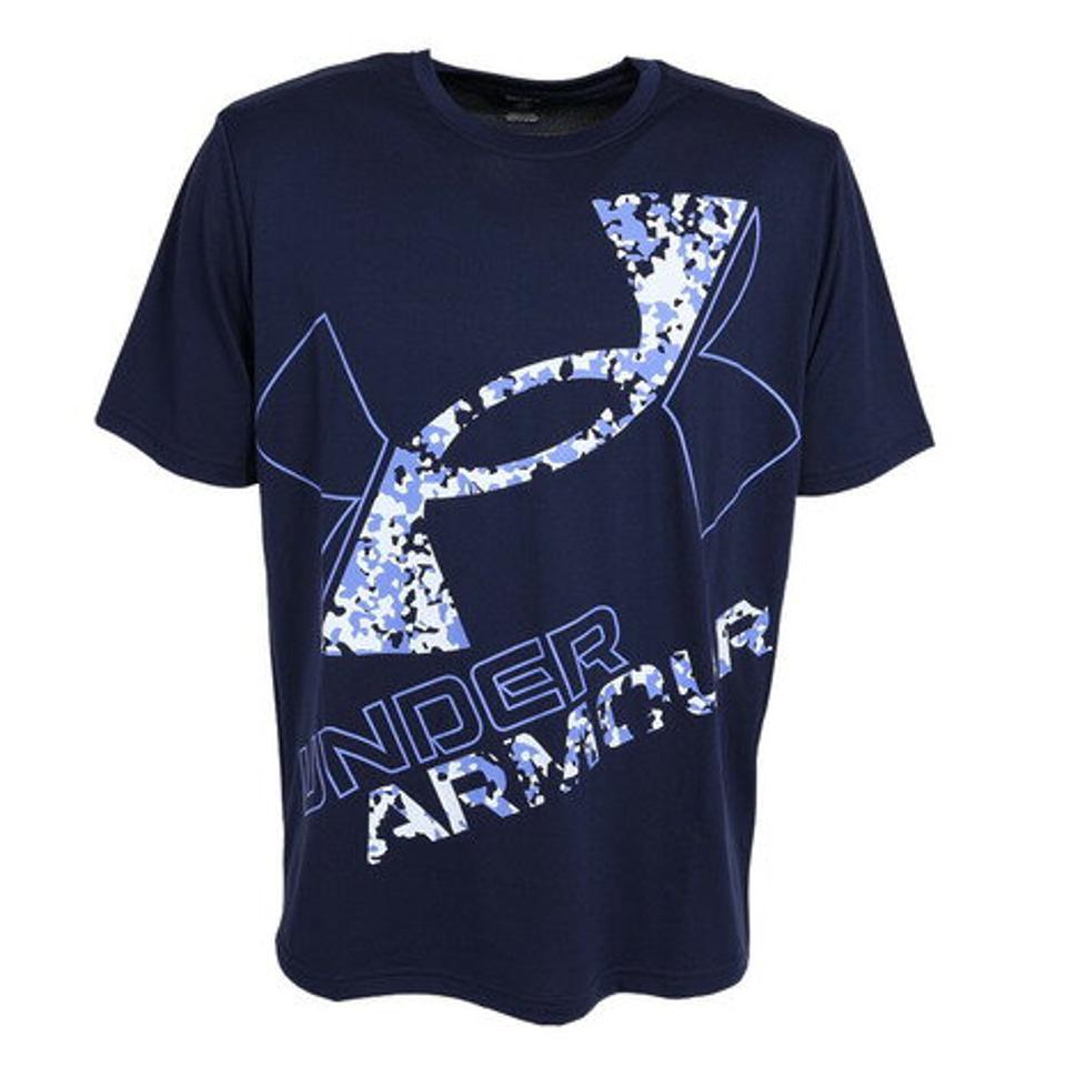 アンダーアーマー（UNDER ARMOUR）（メンズ）半袖Tシャツ メンズ テック エクストララージロゴ 1378362 410