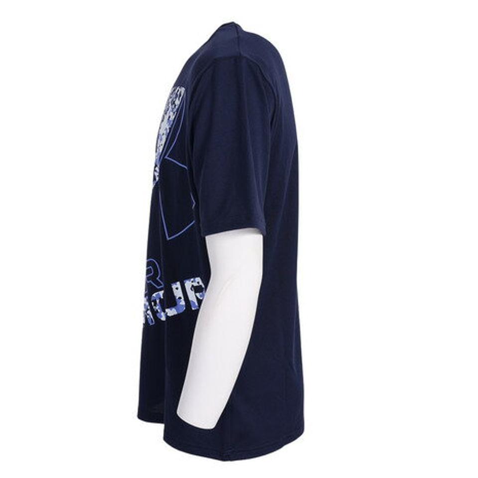 アンダーアーマー（UNDER ARMOUR）（メンズ）半袖Tシャツ メンズ テック エクストララージロゴ 1378362 410