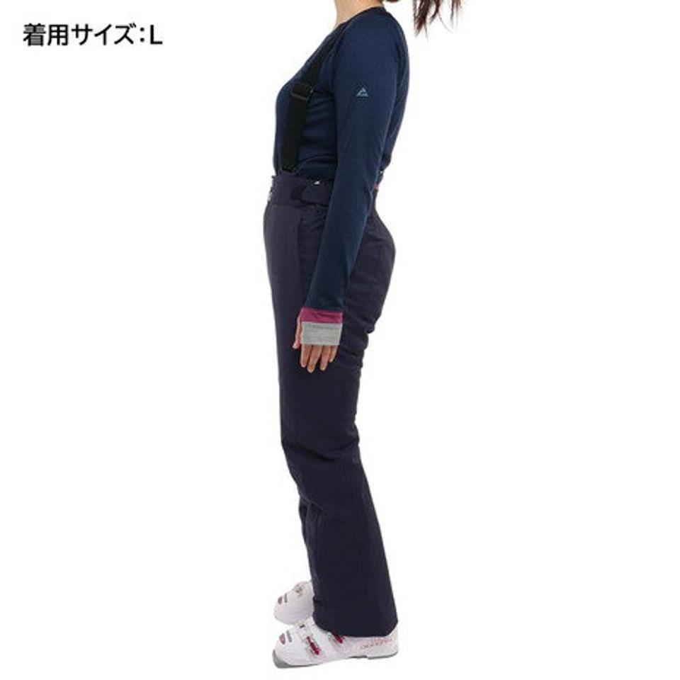 デサント(DESCENTE)(レディース)22-23 スキー パンツ スキーウェア ラクシングパンツ DWWUJD76X DNT ネイビー ウェスト調節 保温