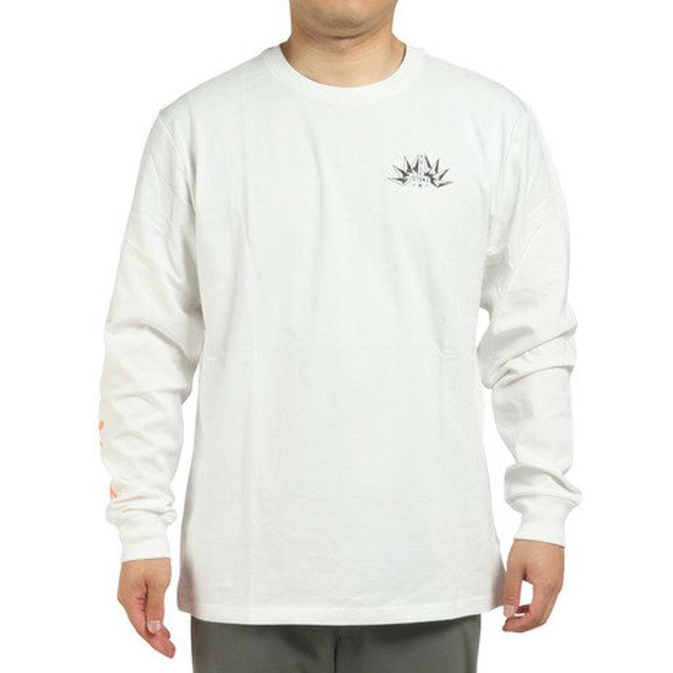 【3/25 24h限定 エントリー＆対象3店舗買い回りで最大P10倍！】ボルコム（Volcom）（メンズ）FOLDEN 長袖Tシャツ 22 AF632204 WHT