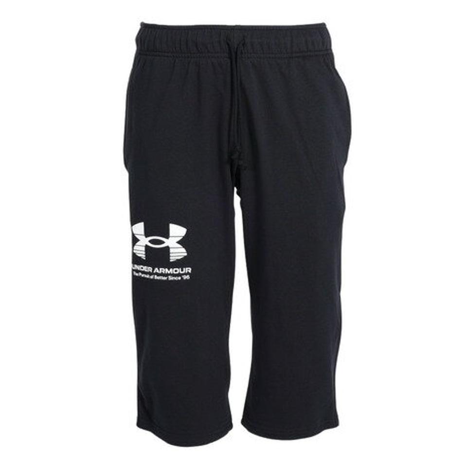 アンダーアーマー(UNDER ARMOUR)(メンズ)ジョガーパンツ ライバルテリー 3/4 パンツ 1378384 001 ドライ 吸水 速乾