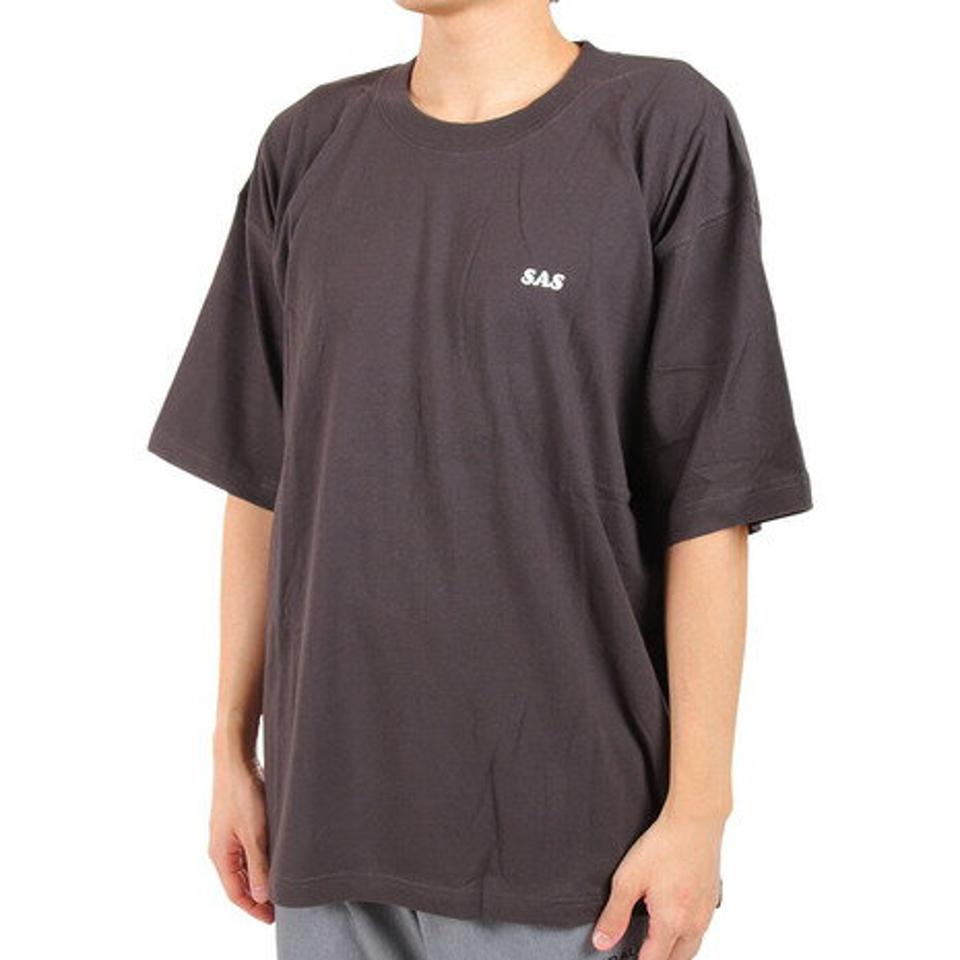 エスエーエス（SAS）（メンズ）半袖プリントTシャツ サーフ SAS2147201-17:CHARCOAL