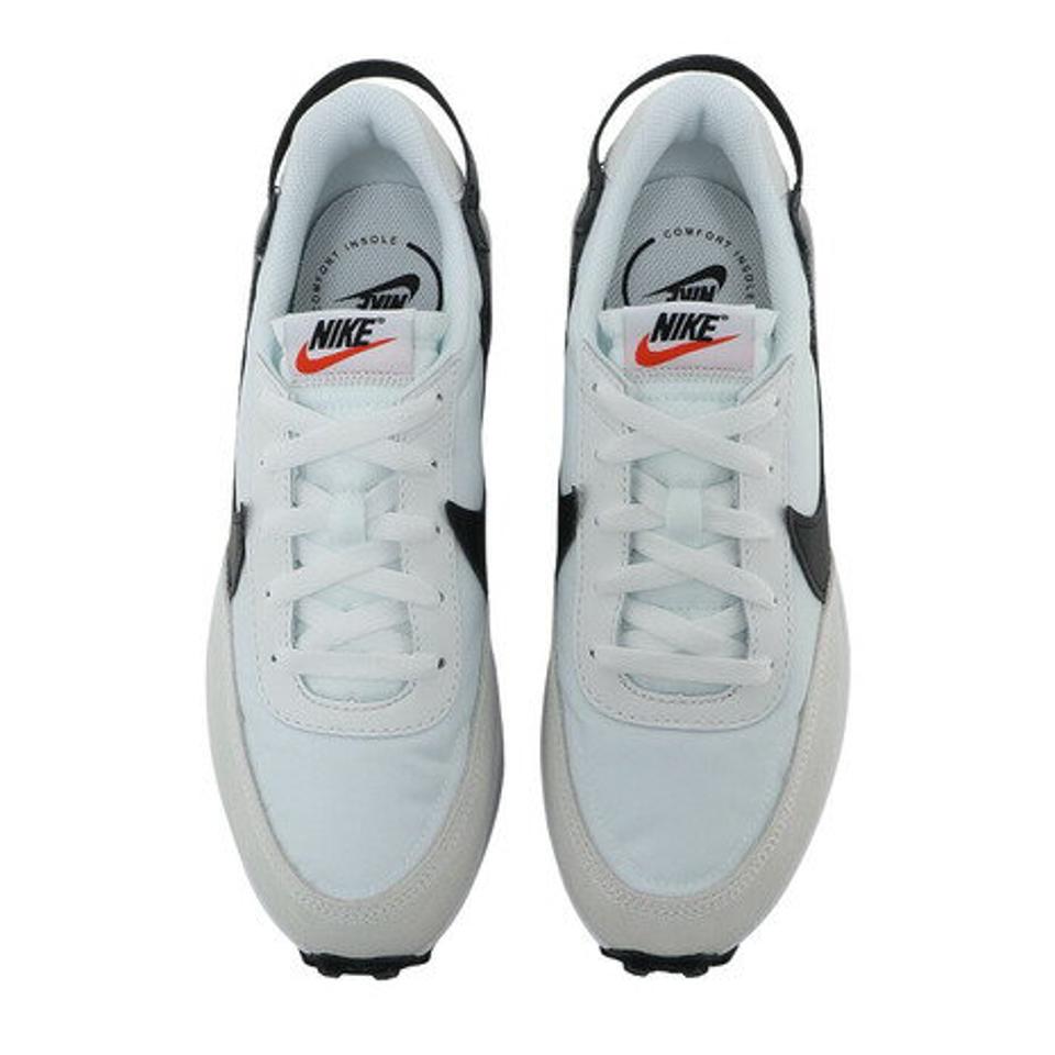 ナイキ（NIKE）（メンズ）スニーカー スポーツシューズ ワッフル デビュー ホワイト DH9522-103 快適 スエード 学生 登校 通学 街履き普段履き カジュアル