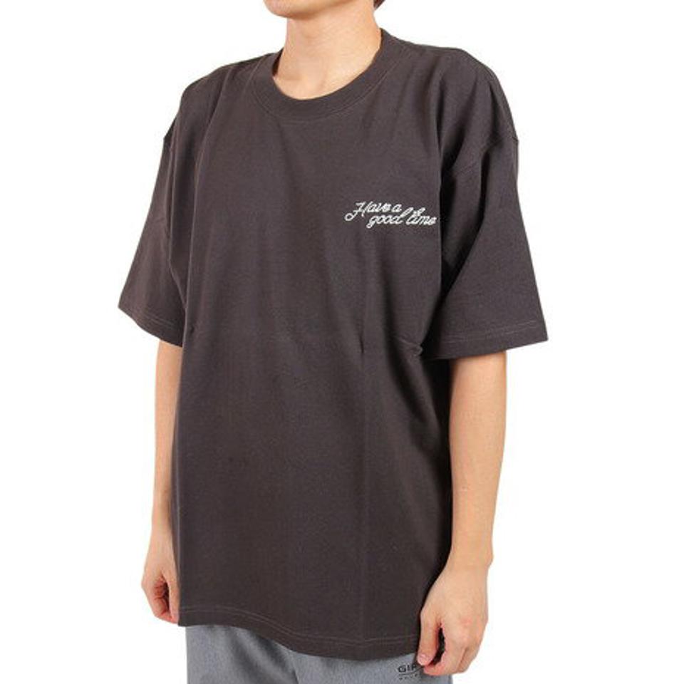 エスエーエス（SAS）（メンズ）半袖プリントTシャツ シティ SAS2147200-17:CHARCOAL