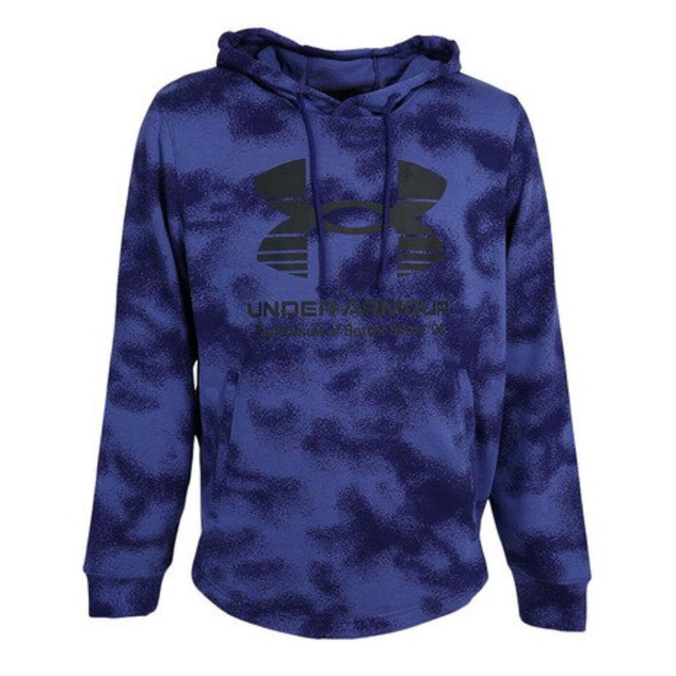 アンダーアーマー（UNDER ARMOUR）（メンズ）プルオーバー 裏毛 フード付き パーカー UAライバルテリー フーディ 1377185 468