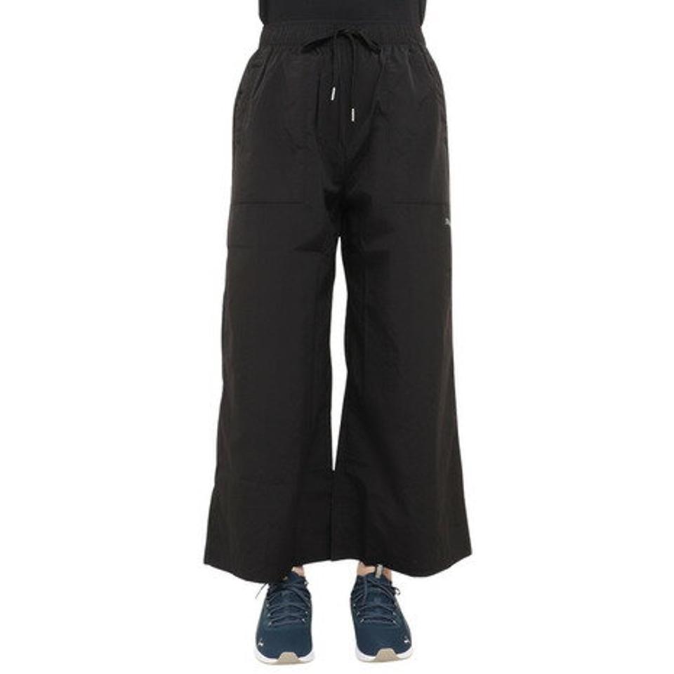 プーマ(PUMA)(レディース)ウーブン ワイド クロップドパンツ 674945