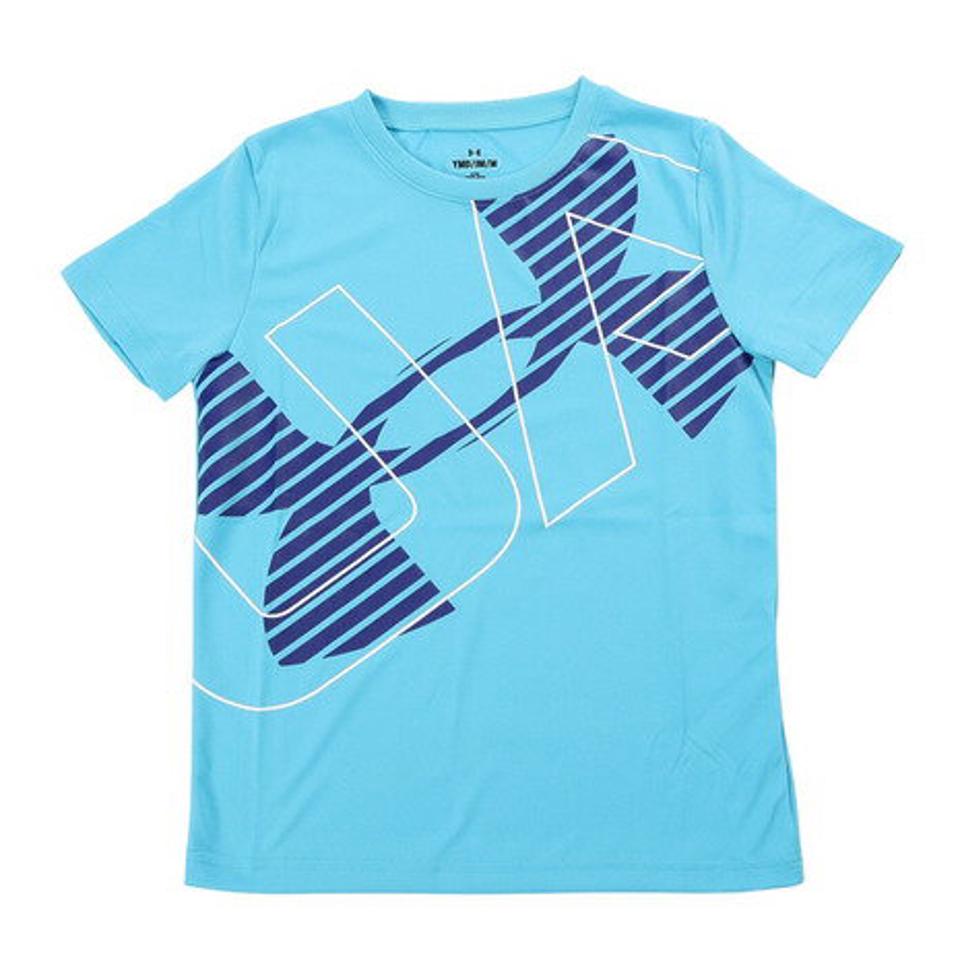 アンダーアーマー（UNDER ARMOUR）（キッズ）半袖Tシャツ キッズ テック 1378273 433