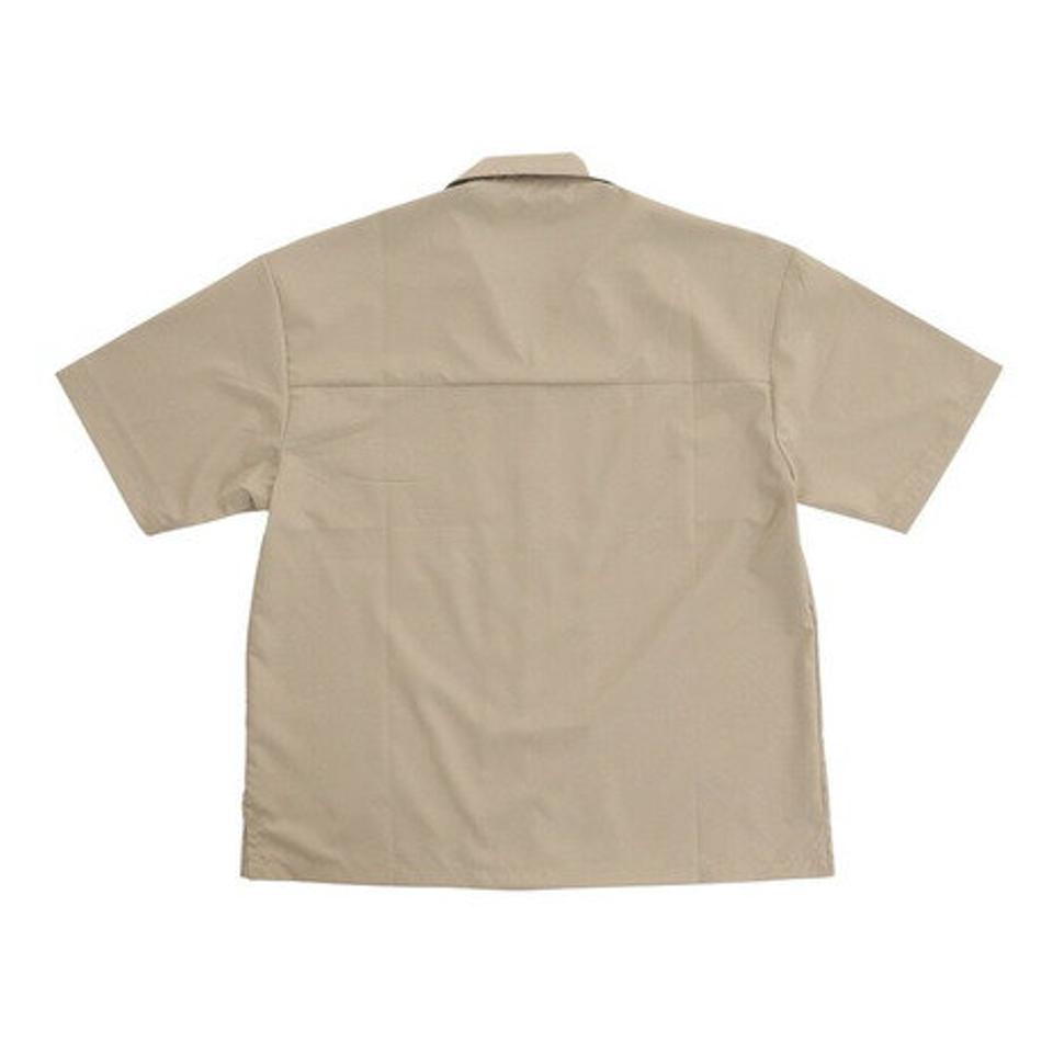 【10%OFFクーポン 2/15まで】エスエーエス（SAS）（メンズ）ドライストレッチ半袖シャツ SAS2145100-20 BEIGE