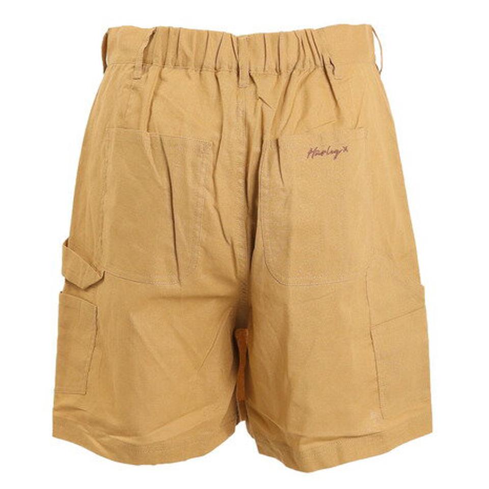ハーレー(HURLEY)(レディース)HIGH WAIST PAINTER ショートパンツ WWS2200001-BEG