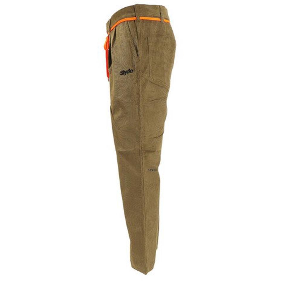 スライド(SLYDE)(メンズ)コーデュロイ ワイドパンツ sl2021aw018-OLV