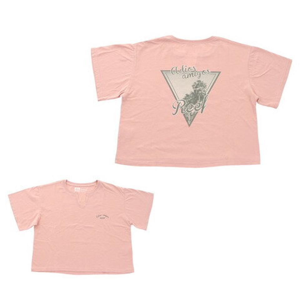 リーフ（REEF）（レディース）Tシャツ レディース 半袖 AMIGOS PHOTO RF21SS7003SS-PNK