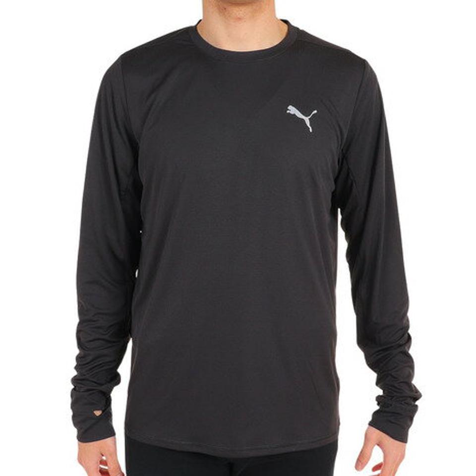 【20%OFFクーポン対象！5/15まで】プーマ（PUMA）（メンズ）長袖Tシャツ メンズ RUN FAVORITE 523669 01 BLK