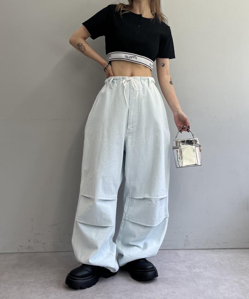 COOPER FACTパラシュートワイドパンツ