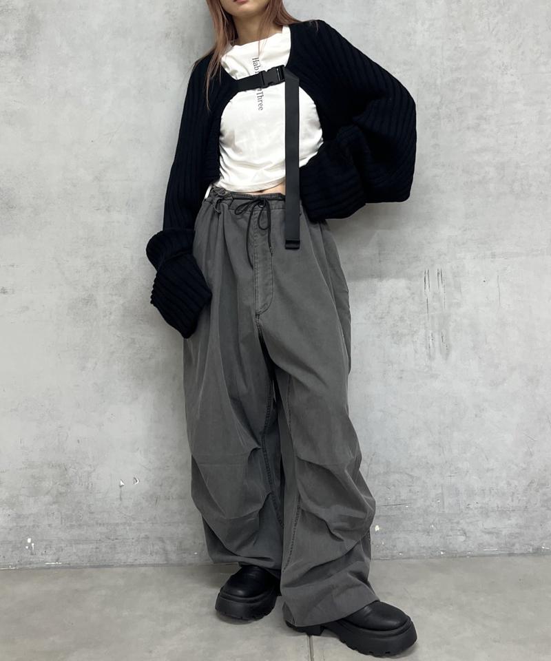 COOPER FACTパラシュートワイドパンツ