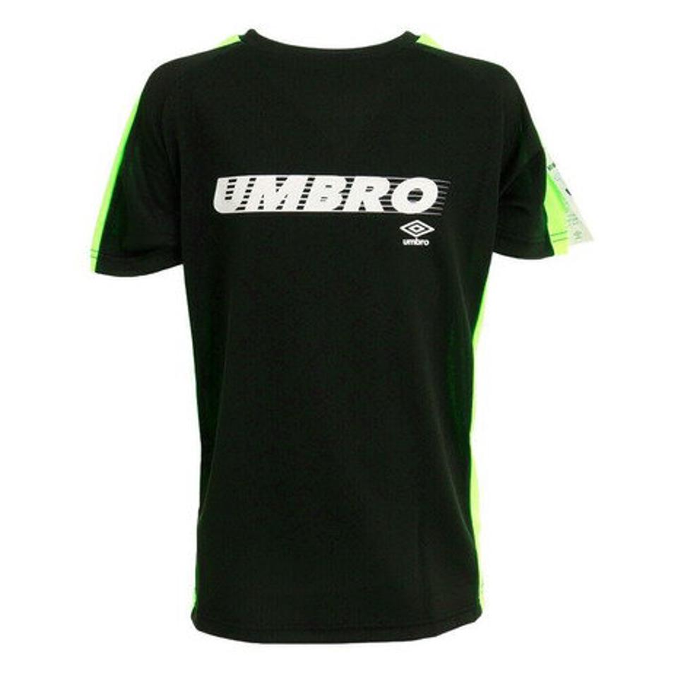 アンブロ（UMBRO）（キッズ）サッカーウェア ジュニア 半袖Tシャツ UUJTJA54 BLK