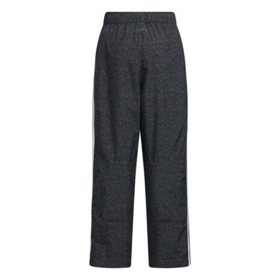 アディダス(adidas)(キッズ)キッズ デニム 総柄プリント ルーズフィット ウーブントラックパンツ BUK57-IB0257