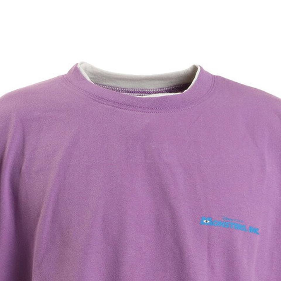 モリリン（moririn）（メンズ）Tシャツ メンズ 半袖 モンスターズインク フェイクレイヤードTシャツ 1515042-75 LAV