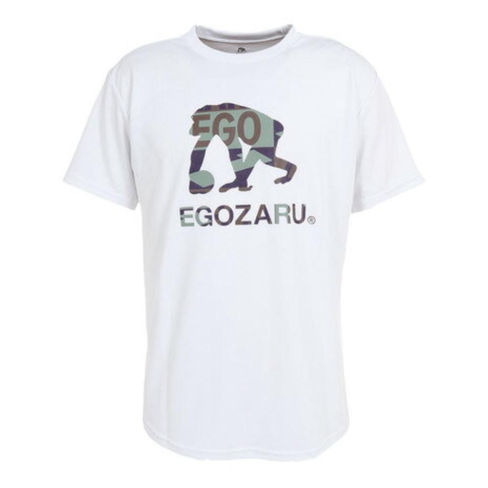 【3/5 24h限定 エントリー＆対象4店舗買い回りで最大P10倍！】エゴザル（EGOZARU）（メンズ）バスケットボールウェア ウォールロゴTシャツ EZST-S2301-025