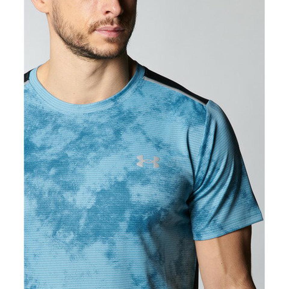 アンダーアーマー（UNDER ARMOUR）（メンズ）トレーニングウェア UA スピードストライドプリント 半袖Tシャツ 1378387 400