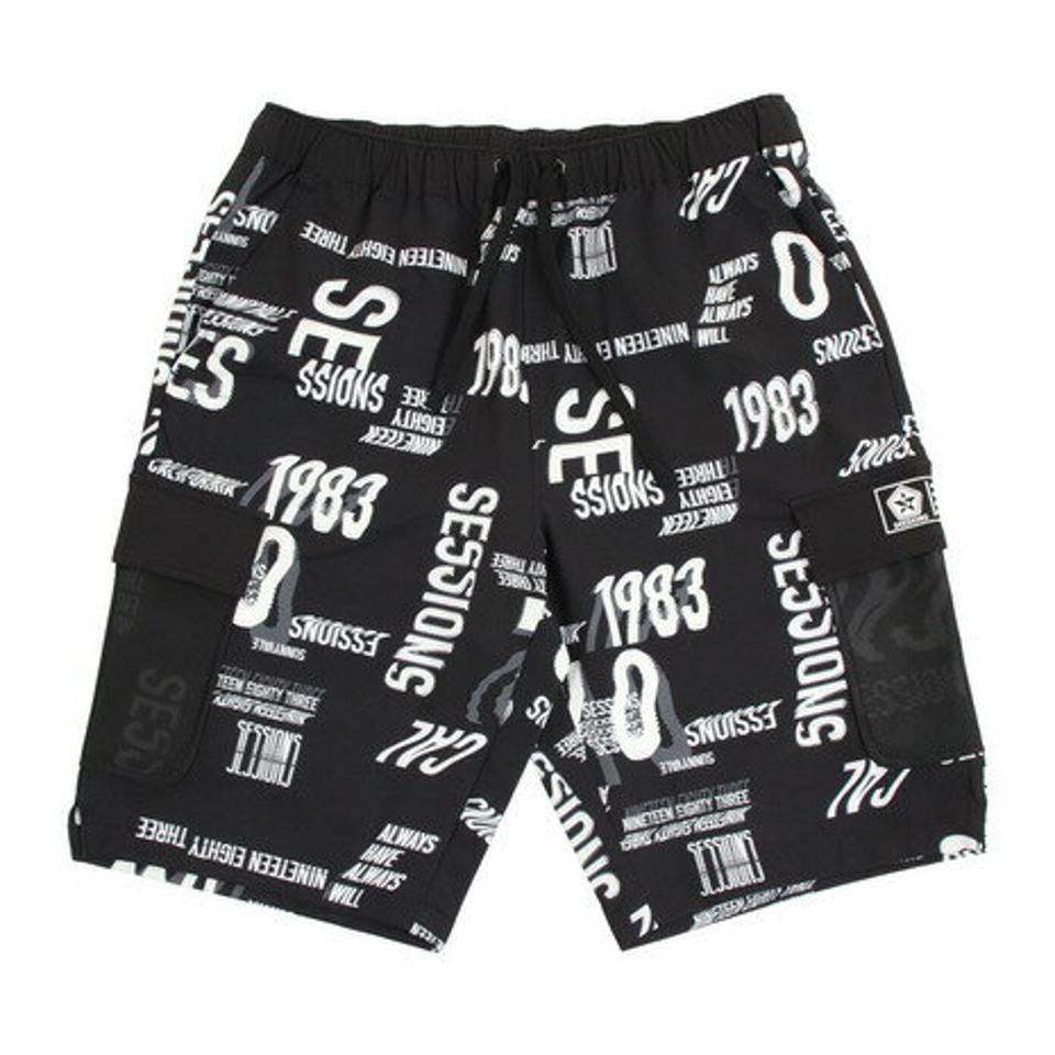 セッションズ（SESSIONS）（メンズ）MID90 ショーツ 217166 BLK/WHT