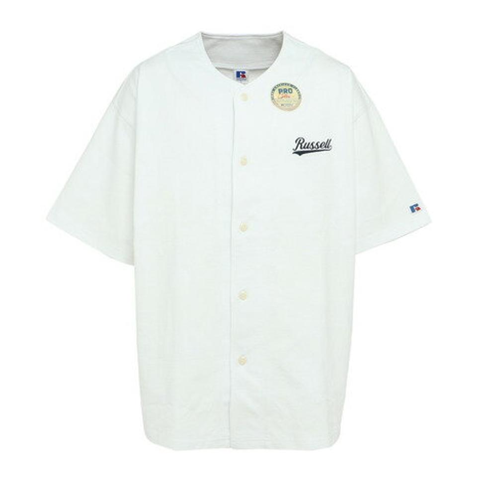 ラッセル（RUSSELL）（メンズ）シャツ メンズ ヘビーウエイト BBシャツ RBM23S0002 WHT