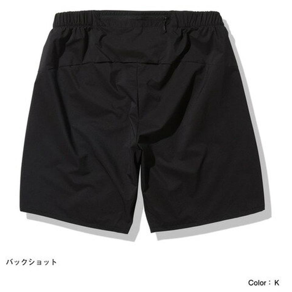 ノースフェイス(THE NORTH FACE)(メンズ)スワローテイルベントハーフパンツ NB42383 K メンズ 防風 ランニング 股下21cm 黒