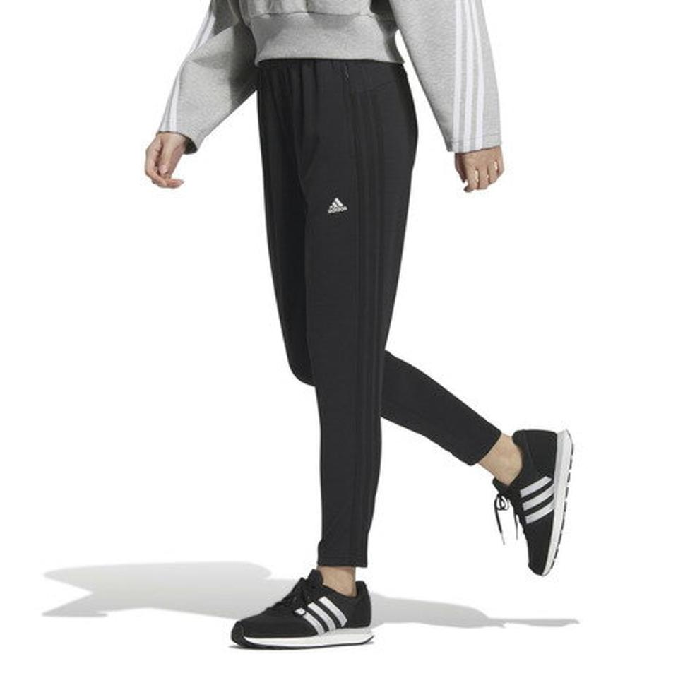 アディダス(adidas)(レディース)シーズナル スポーツウェア レギュラーフィット ダブルニット スリーストライプス ティロ テーパードパンツ BUJ53-IA5244