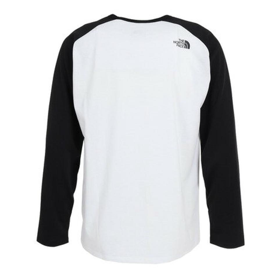 【10％OFFクーポン! 23日迄】ノースフェイス（THE NORTH FACE）（メンズ）ロングスリーブベースボールビッグロゴTシャツ NT82285 K